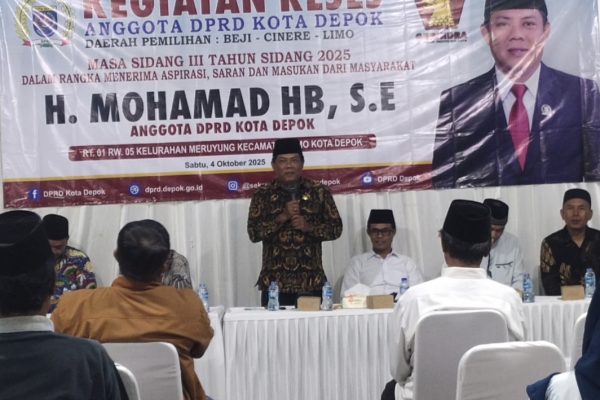 H.Mohammad HB Tekankan Optimalisasi Anggaran untuk Kebutuhan Warga Beji, Cinere, dan Limo