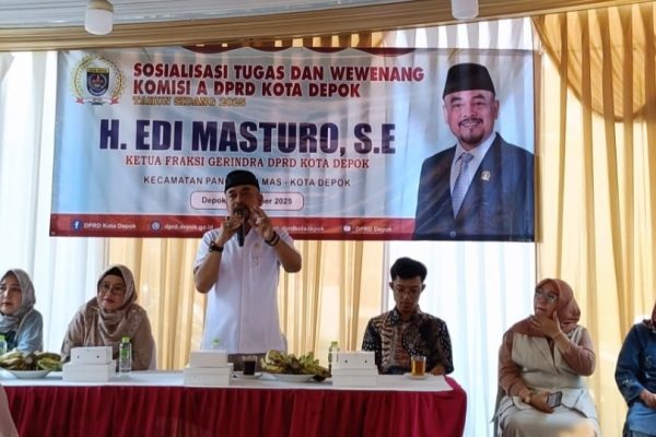 Gelar Sosialisasi Tupoksi Komisi A DPRD Depok, H. Edi Masturo Dorong Integrasi Data Warga dengan Sistem Nasional