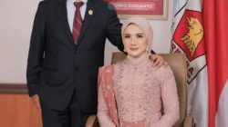 Hj. Yeti. Wulandari Wakil Ketua DPRD Kota Depok bersama suami H. Budi Waljiman Wakil Ketua DPRD Provinsi Jawa Tengah.(Foto : Istimewa)