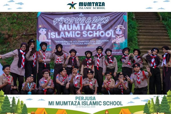 MI MUMTAZA ISLAMIC SCHOOL  Gelar Kegiatan Perkemahan Jumat – Sabtu (Perjusa) Tahun 2025 Bersama Dirgantara Outbond Training