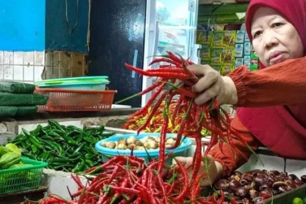 Harga cabai, bawang, hingga beras kompak turun, data terbaru Bapanas