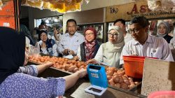TPID Depok Sidak Pasar Agung, Harga Cabai dan Telur Mulai Naik Jelang Ramadan dan Imlek