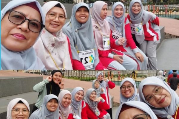 Jaga Stamina Pelayanan, Seluruh Pegawai Inspektorat Depok Jalani Tes Kebugaran