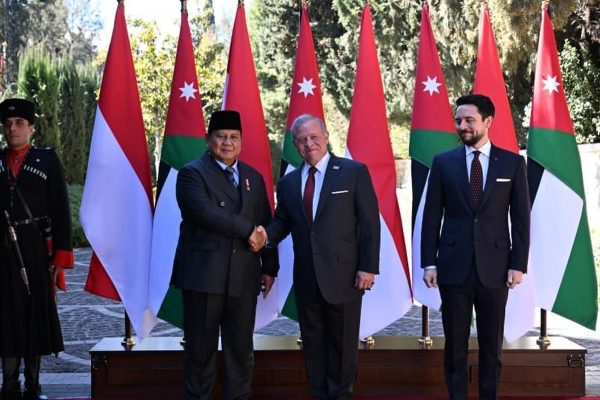 Bertemu Raja Abdullah II, Presiden Prabowo Suarakan Keprihatinan Mendalam atas Kondisi Tepi Barat