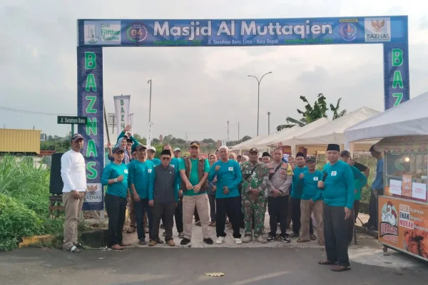 Lurah Limo Ajak Warga Ramaikan Bazaar Ramadan di Masjid Al Muttaqien, Dorong Pemberdayaan UMKM Lokal