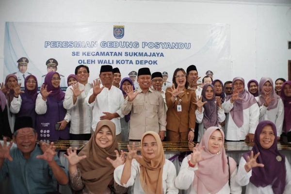 15 Posyandu di Sukmajaya Diresmikan, Dukung Layanan Dasar Lebih Optimal
