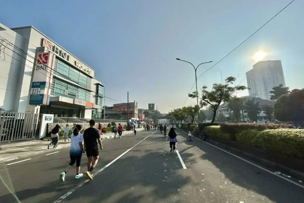 CFD Depok Kembali Digelar, Ribuan Warga Padati Margonda Nikmati Olahraga dan Kuliner Akhir Pekan