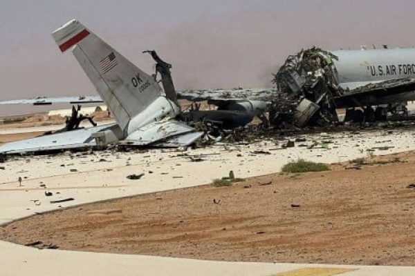 Gempar! Iran Hancurkan Pesawat Mata-mata AS E-3 Sentry AWACS di Arab Saudi, Kondisinya Hancur Total