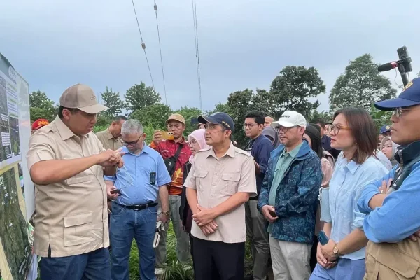 Menteri PKP Tinjau Lahan RRI di Sukmajaya, Direncanakan Dibangun Rusun untuk MBR di Depok