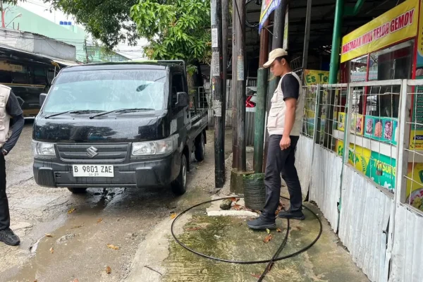 Respons Cepat Tim Maung ASRI, Kabel Optik Putus dan PJU Mati di Limo Langsung Ditangani