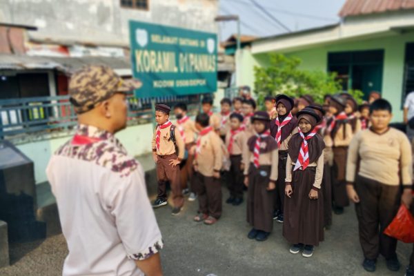 Dukung Kebijakan Depok ASRI, Kwarran Pancoran Mas Gencarkan GOS Pilah dan Kelola Sampah dari Lingkungan