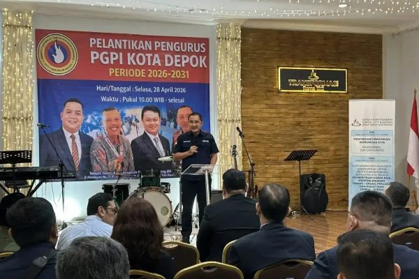 Wawalkot Depok Hadiri Pelantikan PGPI, Dorong Penguatan Pelayanan Umat