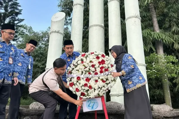 HUT ke-27 Depok, Pemkot Gelar Ziarah dan Tabur Bunga di TMP Kalimulya