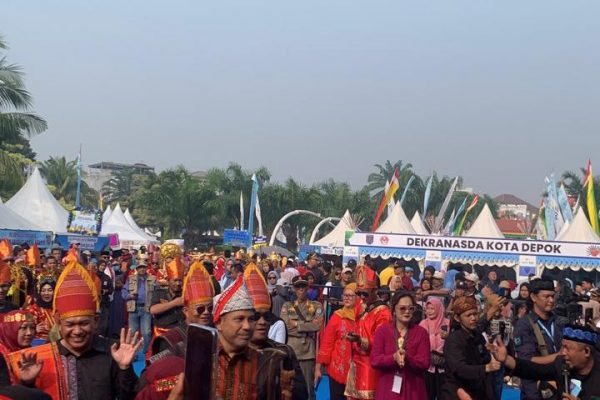 Pengunjung Lebaran Depok 2026 Membludak, Capai Lebih dari 70 Ribu Orang