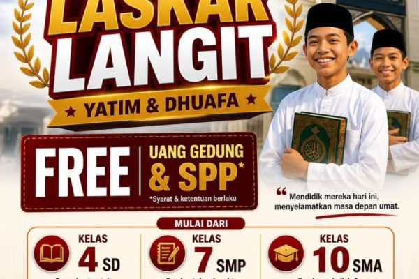 Peluang Berharga Bagi Anak Yatim, Yatim Puatu, Full Beasiswa SD, SMP, SMA di Pesantren Leadership Daarut Tarqiyah Primago Depok