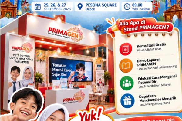 PRIMAGEN Hadirkan Edukasi Pemetaan Potensi Anak di Festival Batu Akik Depok 2026