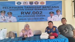 Apresiasi Program Walikota, Haikal Sebut : Wilayah RW 2 Pilih TOT Tanggap Bencana untuk Perkuat Kapasitas Warga