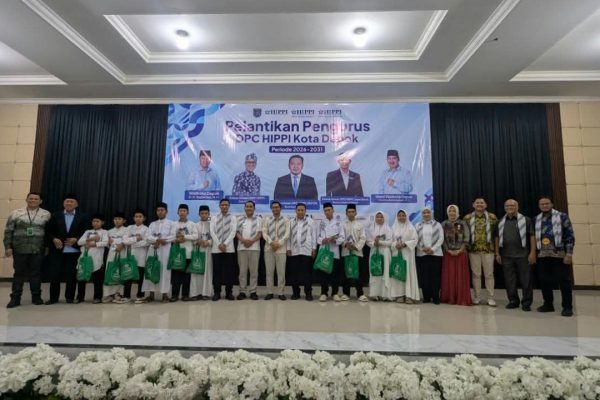 PRIMAGO Depok dapat apresisasi Santunan Yatim Pada Pelantikan Himpunan Pengusaha Pribumi Indonesia (HIPPI) bersama Bapak Wakil Walikota Depok